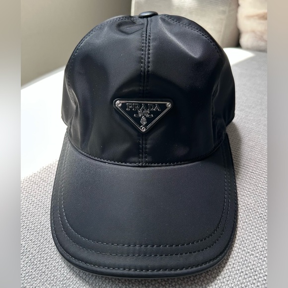 Prada Black Nylon Cap - Picture 1 of 8
